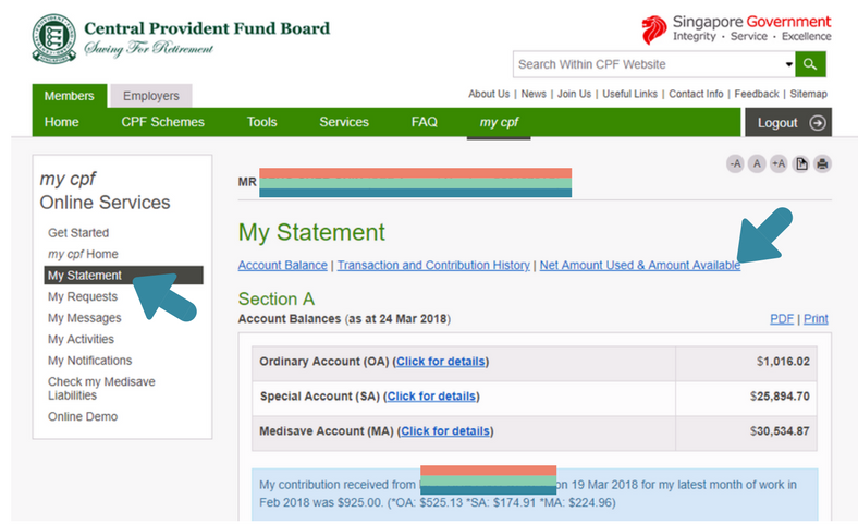 CPF accured int check