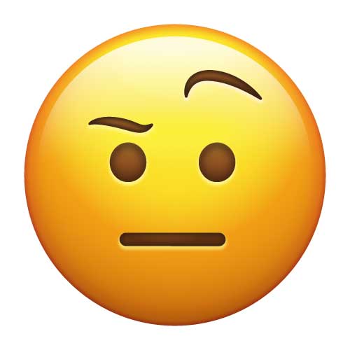 EyebrowRaisedEmoji