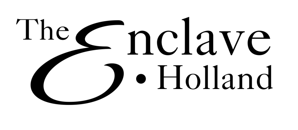 The Enclave logo black